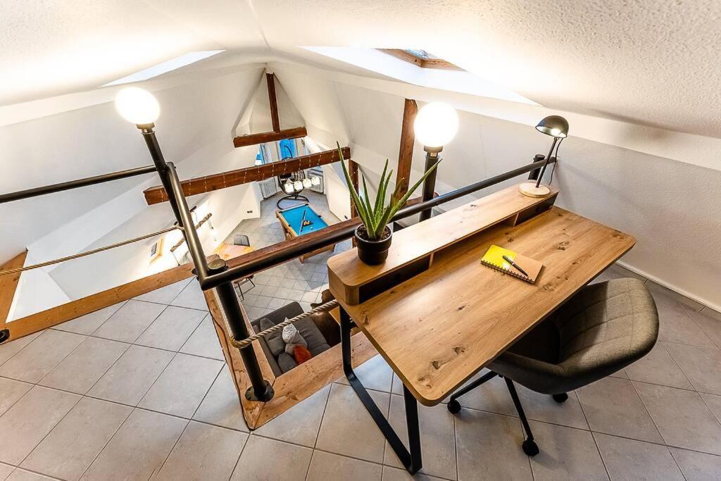 Loft Mit Billard-Tisch Und Ps4 Apartment Вупертал Екстериор снимка